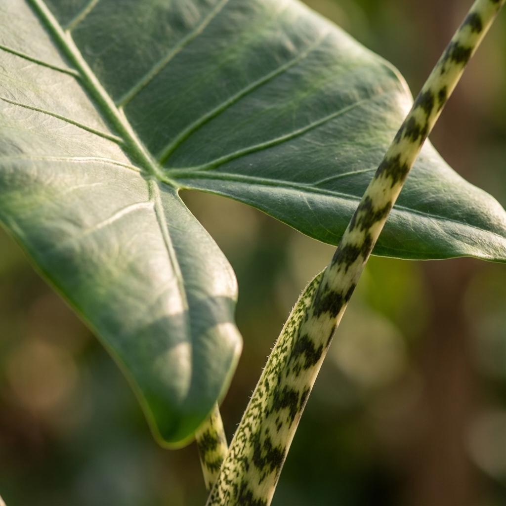 Alocasia zebrina – Olifantsoor