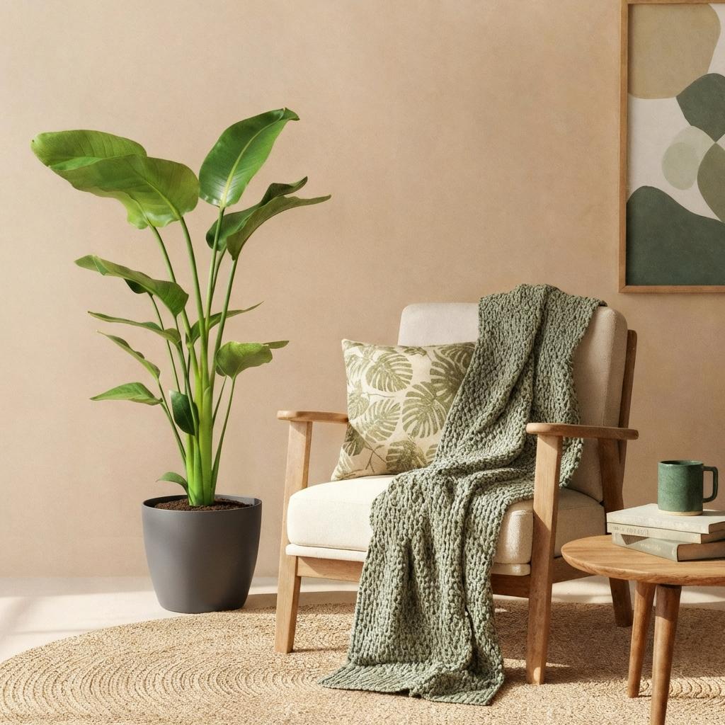 Strelitzia Nicolai – Paradijsvogelplant kamerplant