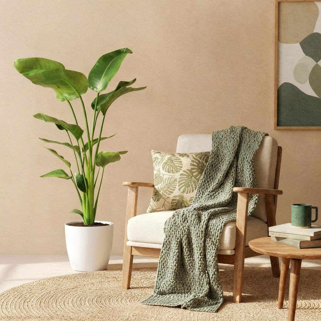 Strelitzia Nicolai – Paradijsvogelplant kamerplant